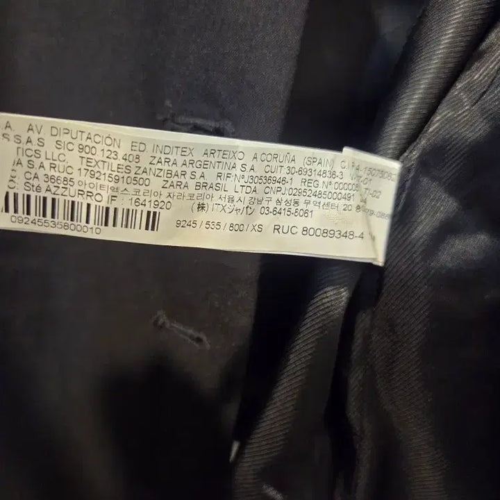 [BUNJANG] ZARA Black Formal Vest / 자라 블랙 정장 조끼 베스트