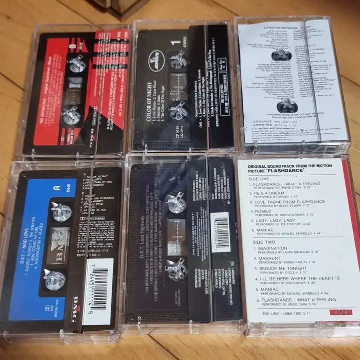 [BUNJANG] Various OST Cassette Tapes / (개봉) 해외 ost 카세트 테이프 6개 판매합니다