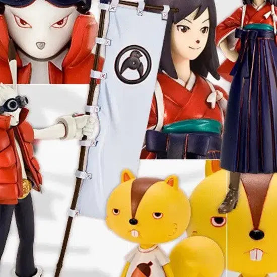 [BUNJANG] Summer Wars 3-Person Avatar Figure / 한정판 썸머워즈 3인 아바타 피규어