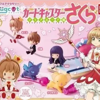 [BUNJANG] Cardcaptor Sakura Cherry Hugcot Gacha Set / 카드캡터 사쿠라 체리 허그코트 가챠 세트, 만화책 2권 포함
