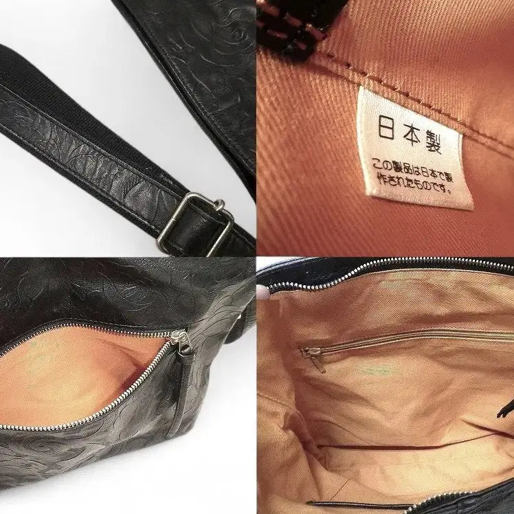 [BUNJANG] Ibiza Rose Embossed Leather Shoulder Bag / 이비자 소가죽 로즈 엠보 숄더백 장 폴 고티 뉴로즈 y2k