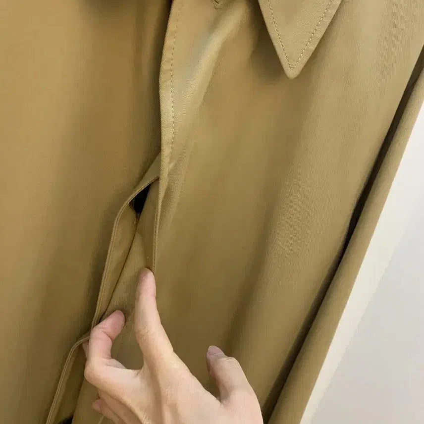 [BUNJANG] Sandro Beige Trench Coat / Sandro 산드로 베이지 트렌치 코트
