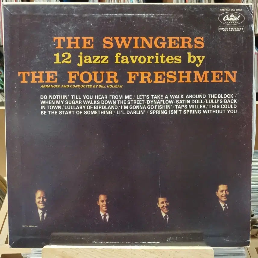 [BUNJANG] 스윙 재즈 12곡 포 프레쉬맨 The Swingers LP 레 / 스윙 재즈 12곡 포 프레쉬맨 The Swingers LP 레