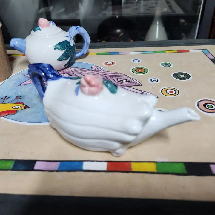 [BUNJANG] Blue and White Porcelain Water Dropper Bundle Set / (1)청화백자 도자기연적 2개 일괄판매