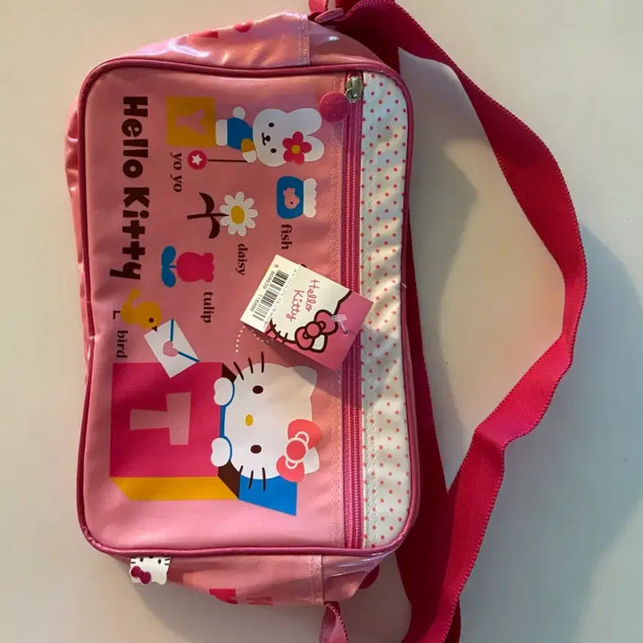 [BUNJANG] Hello Kitty Pink Crossbody Bag / [고전] 헬로키티 핑크 크로스백 가방