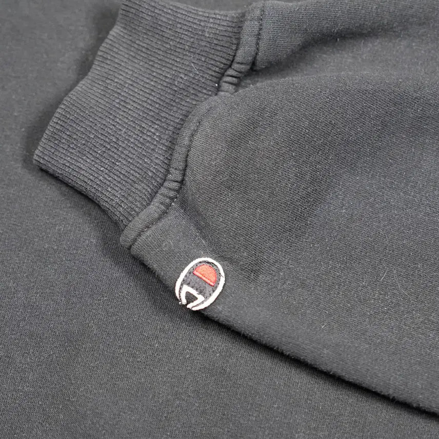 [BUNJANG] Champion Black Crewneck Sweatshirt XL / 챔피온 블랙 무지 맨투맨 스웻셔츠 XL 사이즈