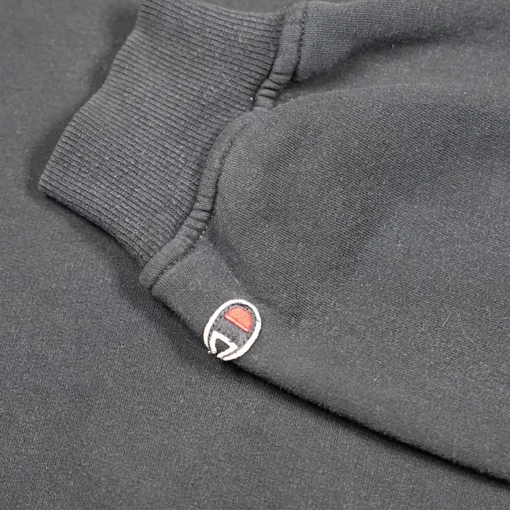 [BUNJANG] Champion Black Crewneck Sweatshirt XL / 챔피온 블랙 무지 맨투맨 스웻셔츠 XL 사이즈