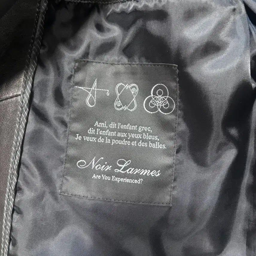 [BUNJANG] Noir Larmes Rider Jacket / 느와르 라르메스 라이더자켓