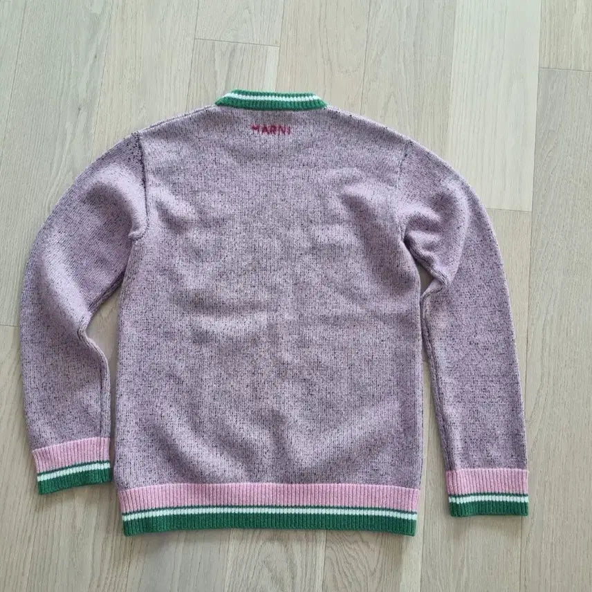 [BUNJANG] Marni Pink Lettering Knit Top (Women's 66) / 새상품) 마르니 핑크 레터링 니트 (여성 55반-66추천)