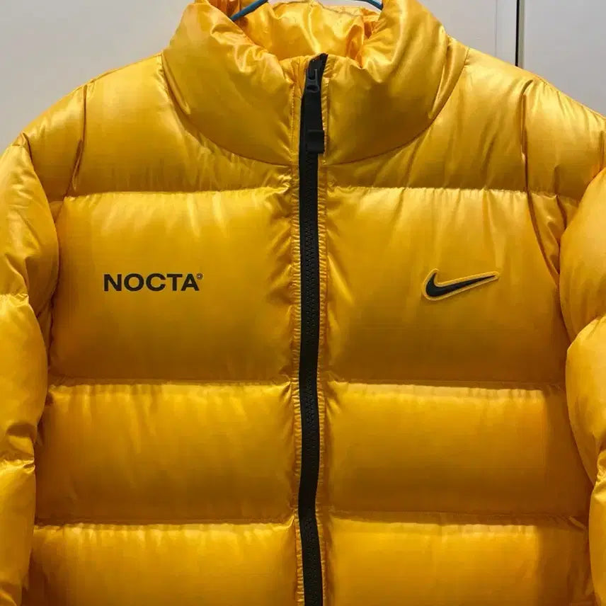[BUNJANG] Nike NOCTA Yellow Padded Jacket / 나이키 NOCTA 옐로우 패딩 점퍼