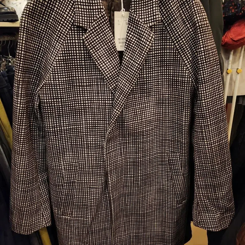 [BUNJANG] COS Check Pattern Coat / 코스 체크 패턴 코트 새제품