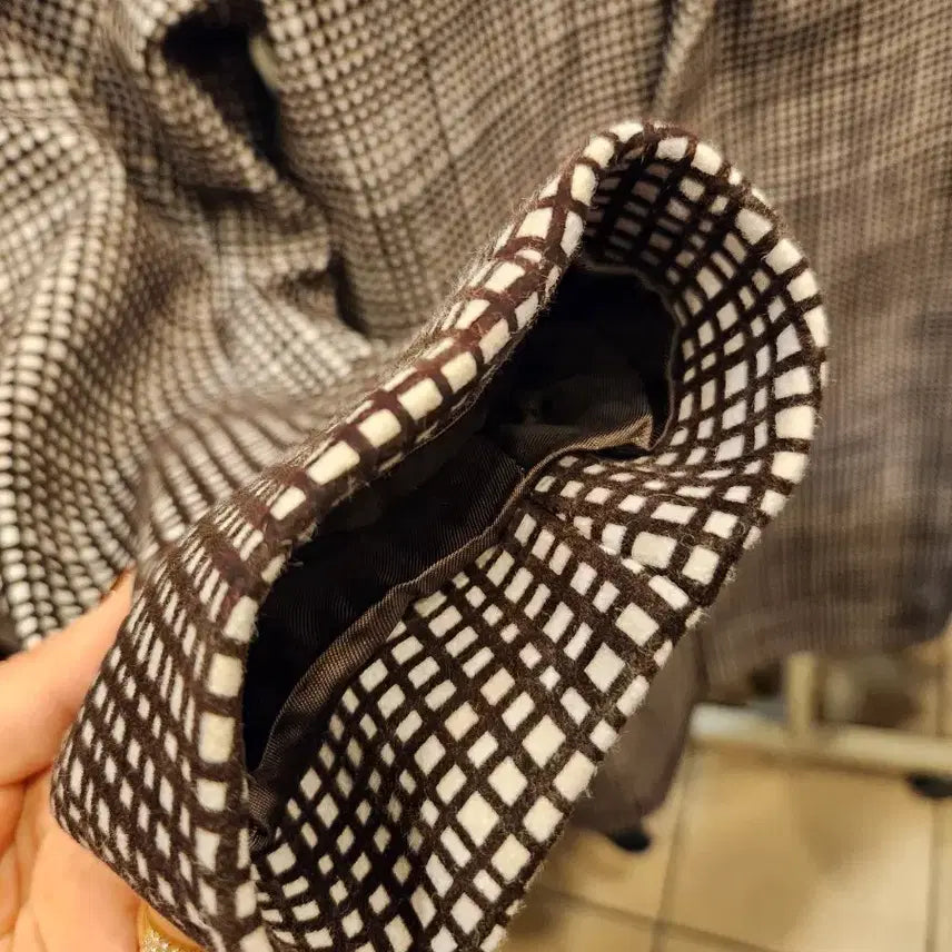 [BUNJANG] COS Check Pattern Coat / 코스 체크 패턴 코트 새제품