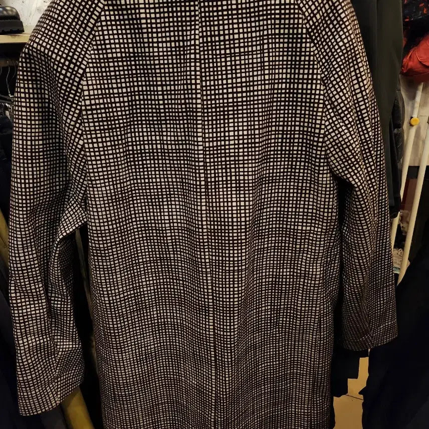 [BUNJANG] COS Check Pattern Coat / 코스 체크 패턴 코트 새제품