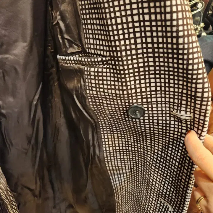 [BUNJANG] COS Check Pattern Coat / 코스 체크 패턴 코트 새제품