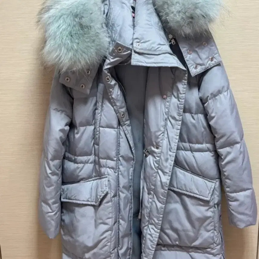 [BUNJANG] Real Raccoon Fur Padded Jacket / 리얼라쿤패딩
