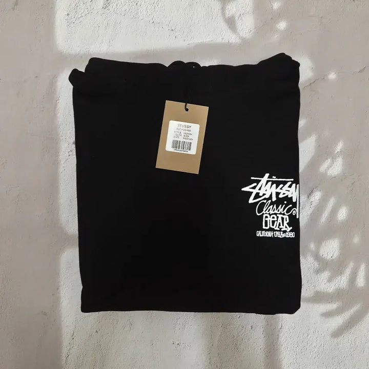 [BUNJANG] [새상품/정품/무료배송] 스투시 남여공용 기모 클래식 기어 후드티 / [새상품/정품/무료배송] 스투시 남여공용 기모 클래식 기어 후드티