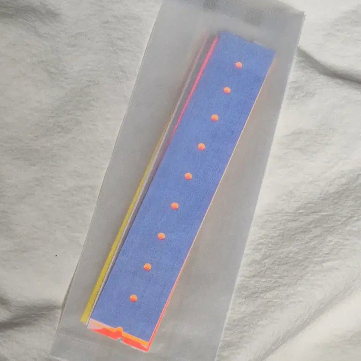 [BUNJANG] Neon Label Stickers (8 Colors) / 형광 라벨 8종  :  스티커 소분 네온 일본 해외 @