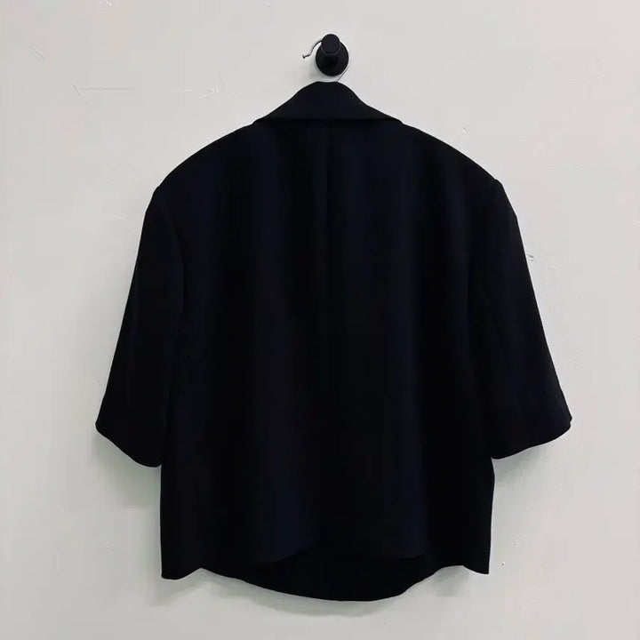 [BUNJANG] Umer Classic Short Half Sleeve Jacket / 유메르(umer) 클래식 싱글 숏 반소매 자켓