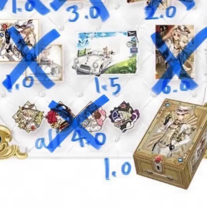 [BUNJANG] Identity V Explorer Diorama Acrylic Stand / 제5인격 진실추론 탐사원 디오라마 아크릴