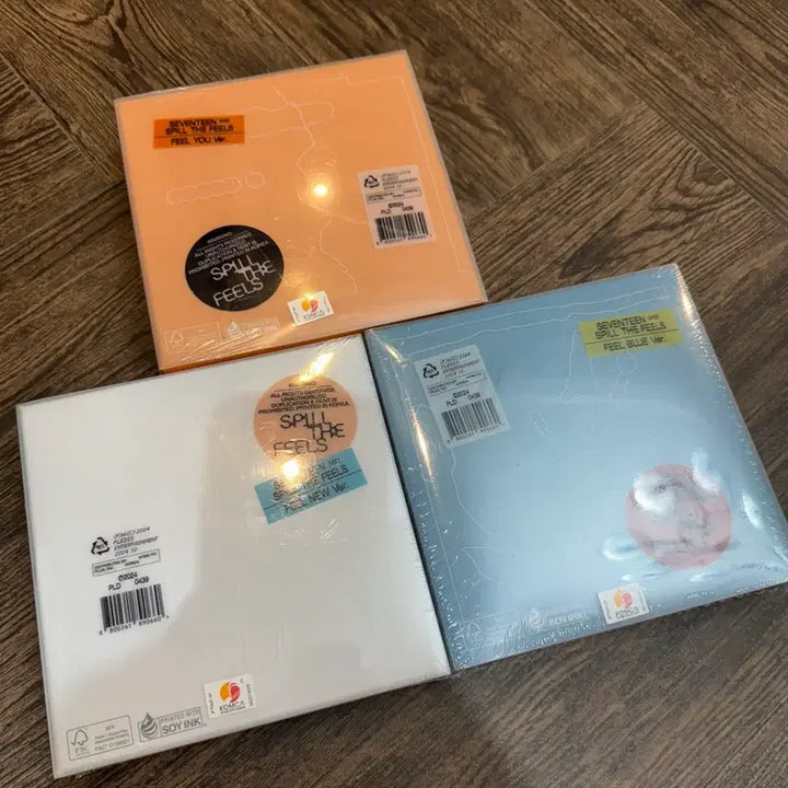 [BUNJANG] Seventeen Spill The Feels 12th Mini Album 3-Piece Set / 세븐틴 앨범 미니 12집 SPILL THE FEELS 3종세트