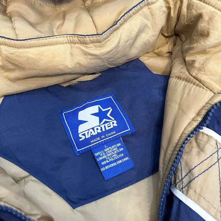 [BUNJANG] Starter Notre Dame Irish 90s Hooded Anorak Jacket L / 스타터 90s 노트르담 아이리쉬 후드 아노락 점퍼L