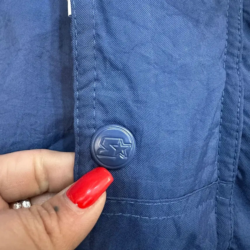 [BUNJANG] Starter Notre Dame Irish 90s Hooded Anorak Jacket L / 스타터 90s 노트르담 아이리쉬 후드 아노락 점퍼L