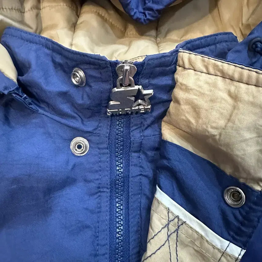 [BUNJANG] Starter Notre Dame Irish 90s Hooded Anorak Jacket L / 스타터 90s 노트르담 아이리쉬 후드 아노락 점퍼L