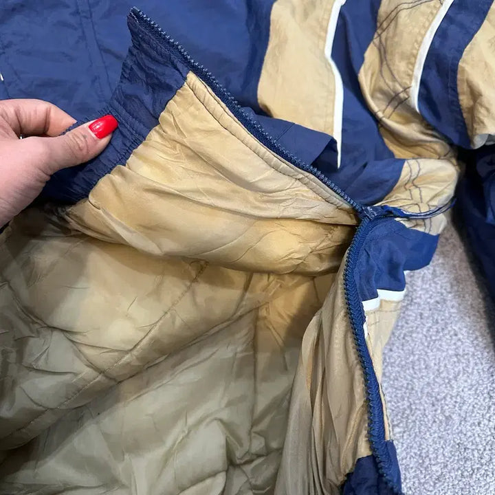 [BUNJANG] Starter Notre Dame Irish 90s Hooded Anorak Jacket L / 스타터 90s 노트르담 아이리쉬 후드 아노락 점퍼L