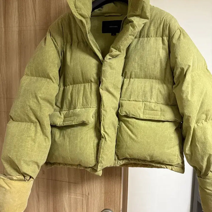 [BUNJANG] Entaire Studio Khaki Puffer Jacket Size S / 엔타이어 스튜디오 카키 푸퍼패팅 S사이즈