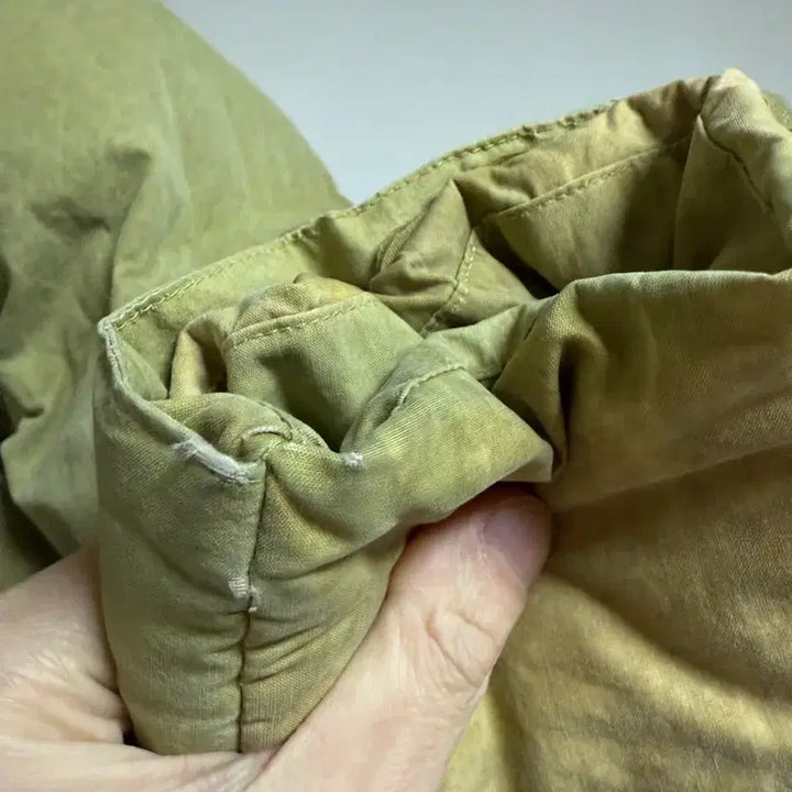 [BUNJANG] Entaire Studio Khaki Puffer Jacket Size S / 엔타이어 스튜디오 카키 푸퍼패팅 S사이즈