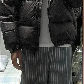 [BUNJANG] Goldwin Pertex Quantum Down Jacket (Logo Version, L, Deep Brown) / 골드윈 퍼텍스 퀀텀 패딩 다운 로고 버전 L 딥 브라운