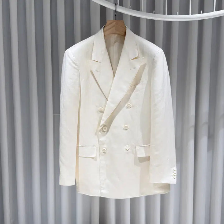 [BUNJANG] Loro Piana Linen and Silk Blazer / ( S+ / 50 ) 로로피아나 리넨 및 실크 혼방 블레이저