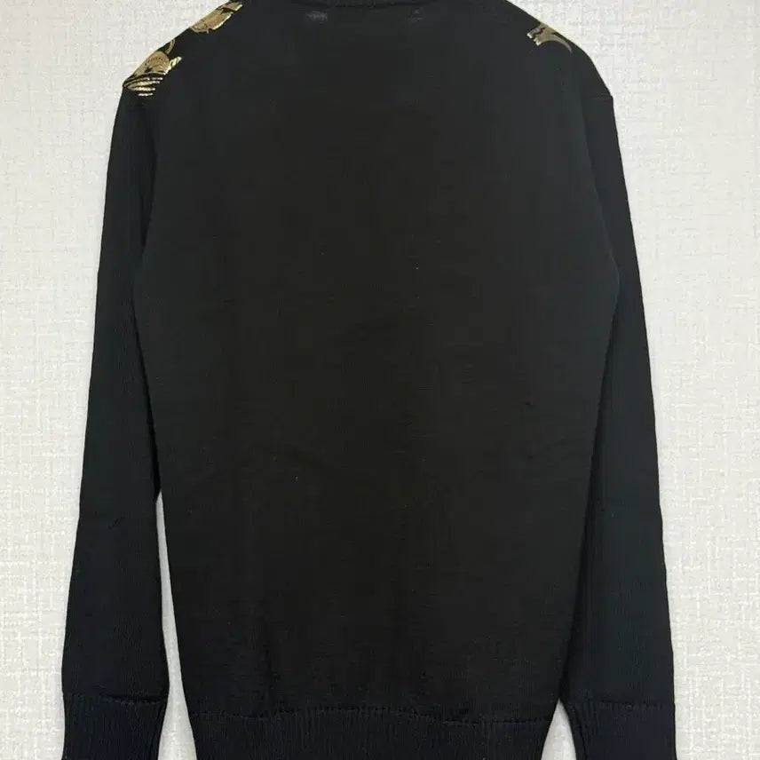 [BUNJANG] Versace Gold Pattern Knit 105 / 베르사체 금장 니트 105