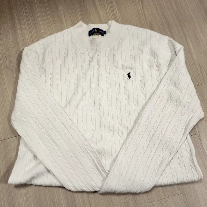 [BUNJANG] Polo Cable Knit Sweater / 폴로 니트 M