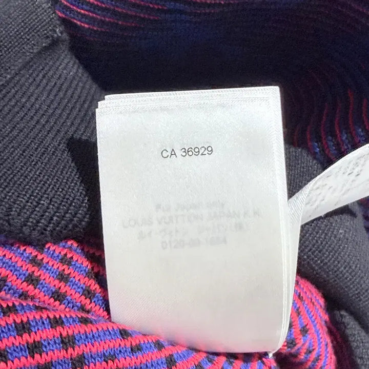 [BUNJANG] Louis Vuitton Optical Monogram Jacquard Cardigan / ( S+ / XL ) 루이비통 옵티컬 모노그램 자카드 가디건