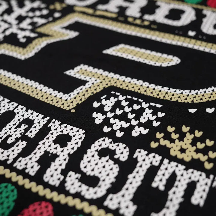[BUNJANG] Champion Mesh Font Logo Sweatshirt Black (M) / 챔피온 메쉬폰트 로고 맨투맨 스웻셔츠 블랙 M사이즈