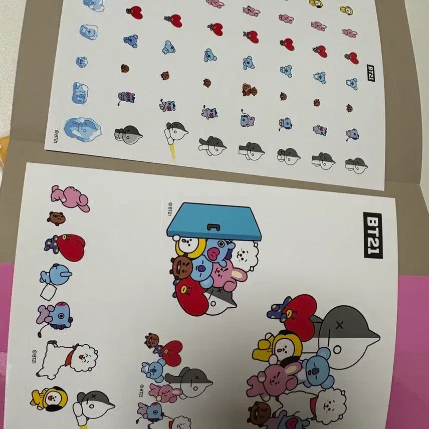 [BUNJANG] BT21 COOKY Study Planner / BT21 스터디 플래너 COOKY 핑크