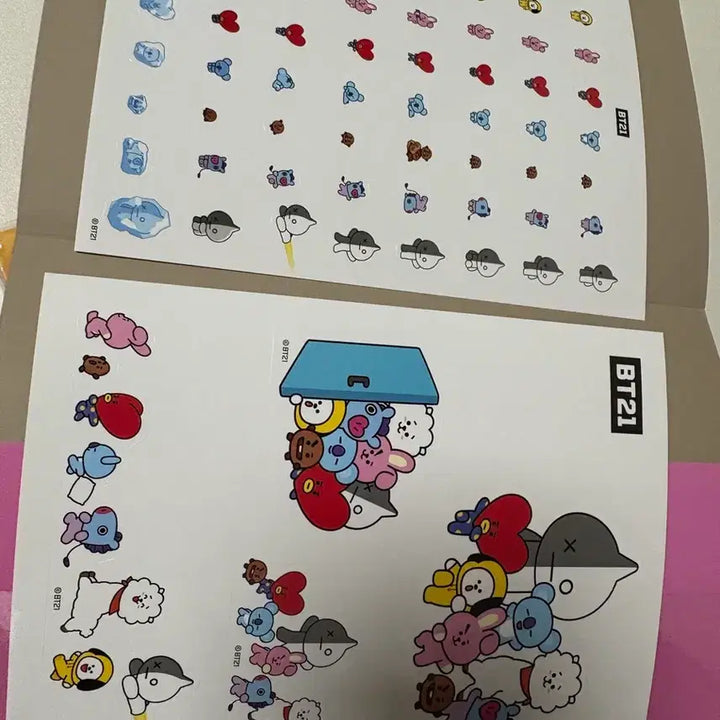 [BUNJANG] BT21 COOKY Study Planner / BT21 스터디 플래너 COOKY 핑크