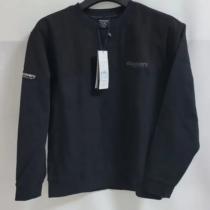 [BUNJANG] Discovery Men's Woven Hybrid Sweatshirt / 새상품)디스커버리 남성 우븐 하이브리드 맨투맨 100,95