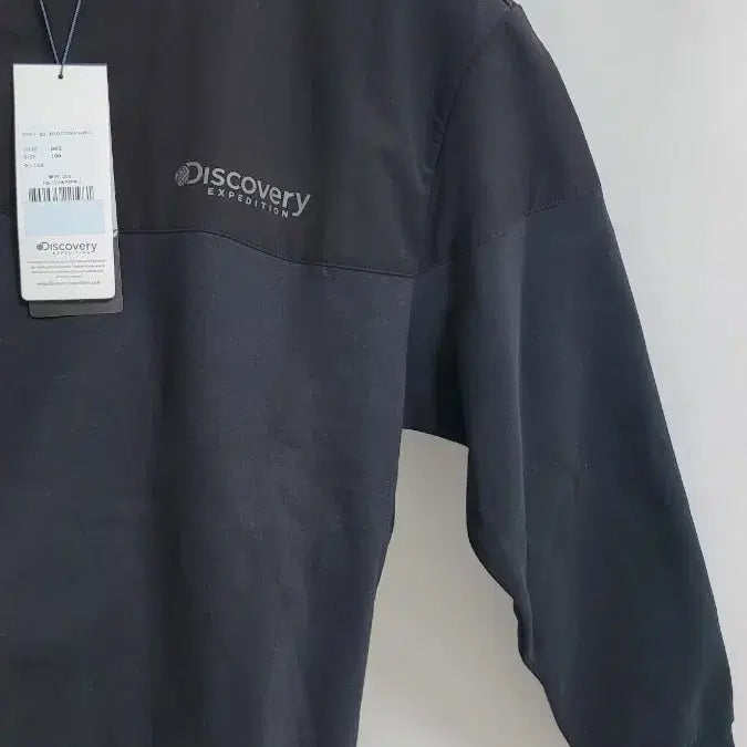 [BUNJANG] Discovery Men's Woven Hybrid Sweatshirt / 새상품)디스커버리 남성 우븐 하이브리드 맨투맨 100,95