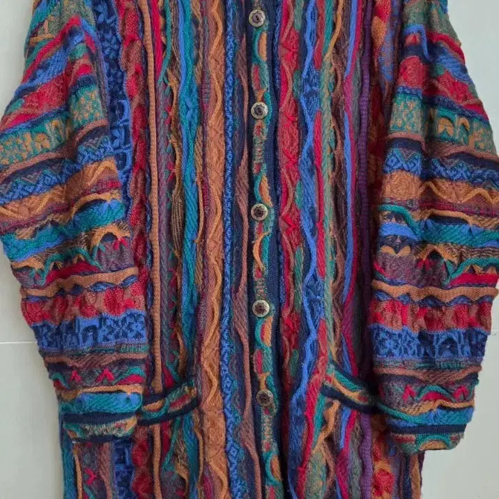 [BUNJANG] Kuzzi Limnos Australian Wool 100% Long Cardigan XL / 쿠지 림노스 LIMNOS 호주 울100% 롱가디건 XL택포