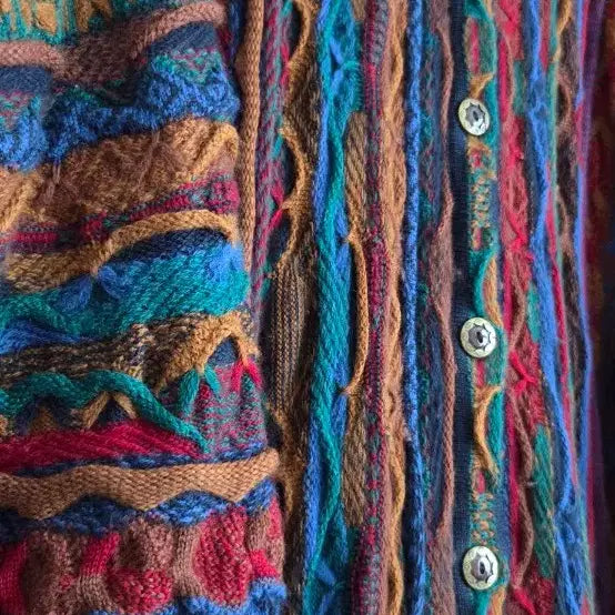 [BUNJANG] Kuzzi Limnos Australian Wool 100% Long Cardigan XL / 쿠지 림노스 LIMNOS 호주 울100% 롱가디건 XL택포