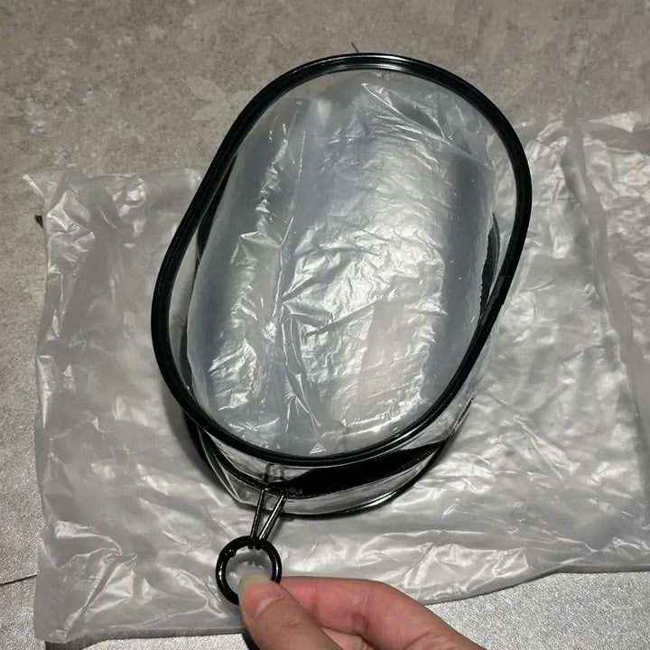 [BUNJANG] PVC Transparent Pouch Compatible with Labubu Skullpanda / PVC 투명 파우치 라부부 스컬판다 호환