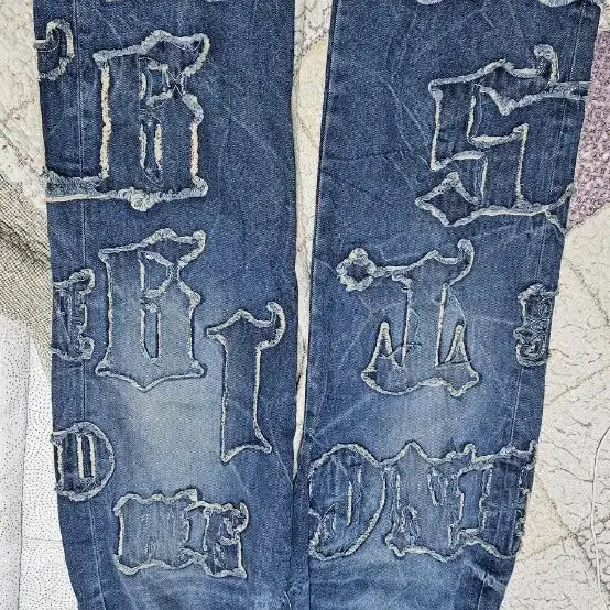 [BUNJANG] Smoke Rize Denim Pants / 정품 [32] 스모크라이즈 데님 팬츠