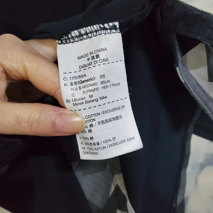 [BUNJANG] Nike Logo Pocket Round Short Sleeve T-shirt (M) / 나이키 로고 포켓 라운드 반팔티 M