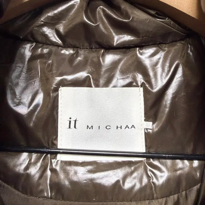 [BUNJANG] It Misha Goose Down Long Padded Jacket / (185) 잇 미샤 유광 폭스퍼 구스다운 롱 패딩