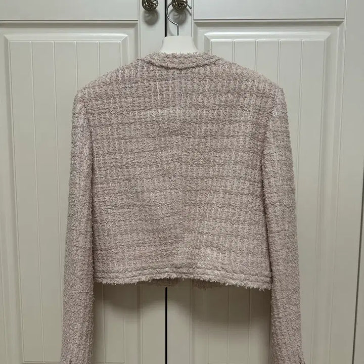 [BUNJANG] Round Tweed Pink / 브론 라운드 트위트 핑크