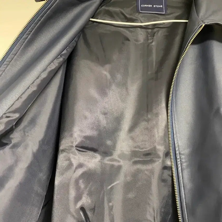 [BUNJANG] Men's Faux Leather Oversized Jacket / 새상품 남성 인조가죽 오버핏자켓 점퍼 105110115사이즈 정도