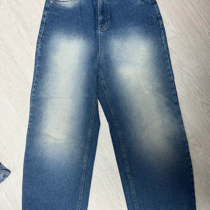 [BUNJANG] OOTJ Wide Denim Pants / OOTJ 중청 와이드 데님 팬츠