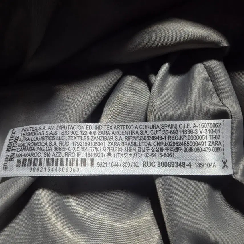 [BUNJANG] ZARA Bomber Jacket - Gray / 자라 봄버 자켓 그레이
